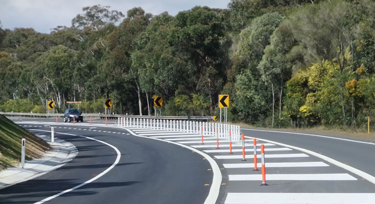 road safety improvements on the Pacific Highway at Nerong 