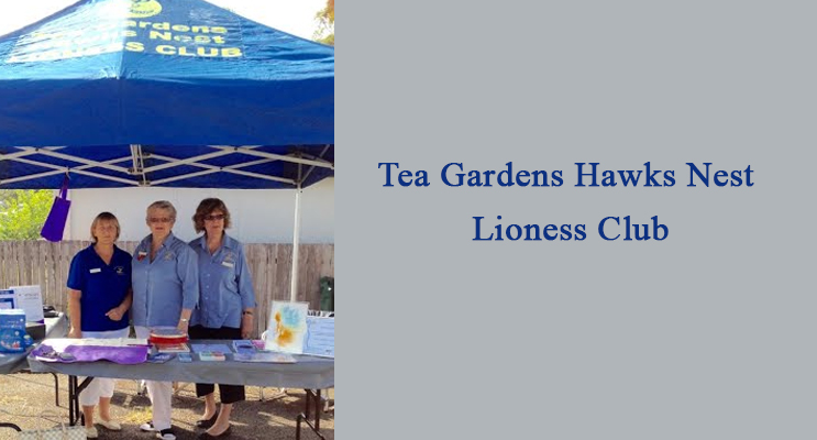 Tea Gardens Hawks Nest Lioness Club members