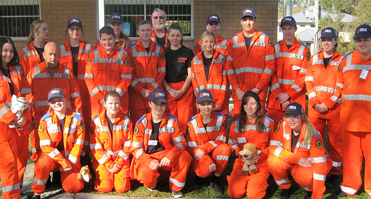 EMERGENCY SERVICES: SES Cadets participated in a week long training course. 