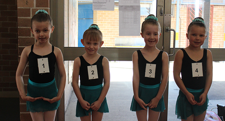 Test 2 Classical Ballet – Olivia Adams , Sienna Watson , Keira Horder and Lyric Pepperall.
