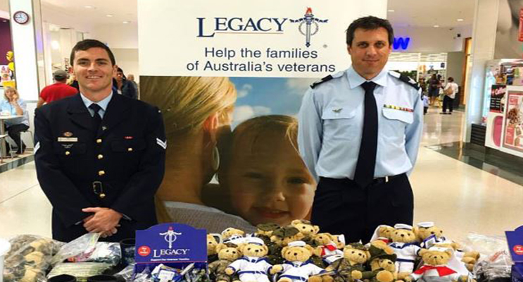 Legacy representatives collecting at Marketplace Raymond Terrace.