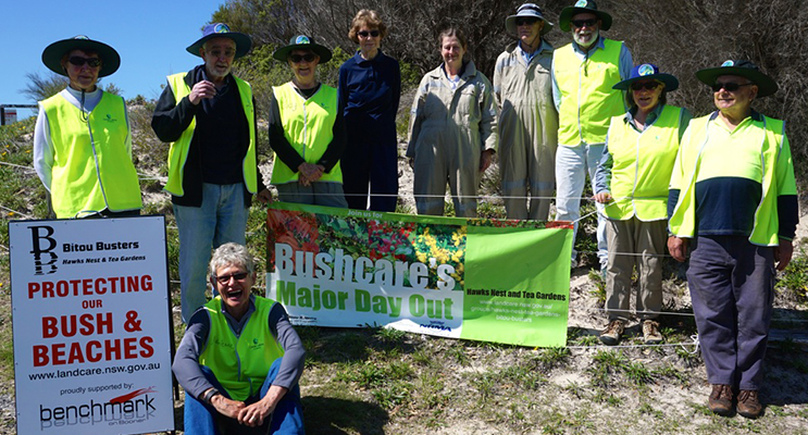 Anne Johnson, Kevin Haskew, Judy Hughes, Anne Haskew, Lynda Grant, Howard Grant, Trevor Stevenson, Jill Madden, Rob Hughes, Adrienne Ingram in front.