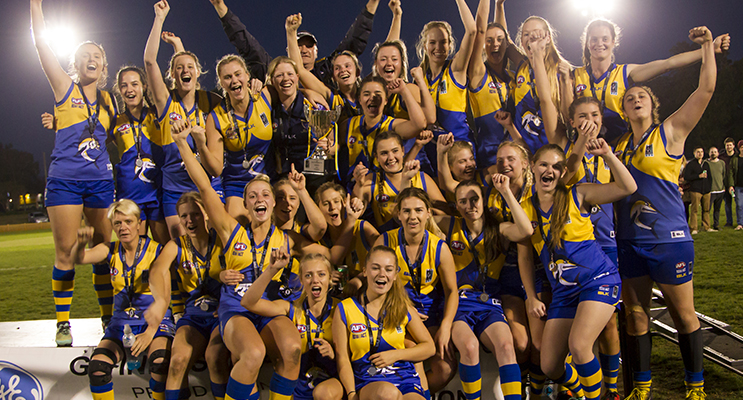 Nelson Bay Marlins Women’s Grand Final Winners (photo courtesy of Elite Sports Images)