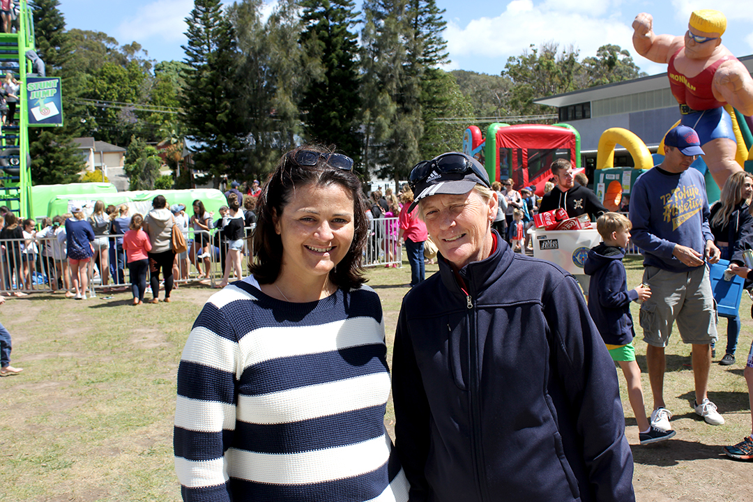 Sheree Gibson Fair co-ordinator and  Helen Bourne School Principal were happy with the success of the day. Photo Jewell Drury