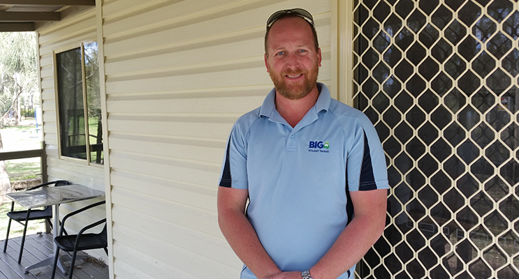 Michael Driver, Manager, BIG4 Karuah Jetty Holiday Park.