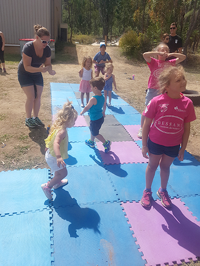 A junior boot camp was a lot of fun for the teeny participants. 