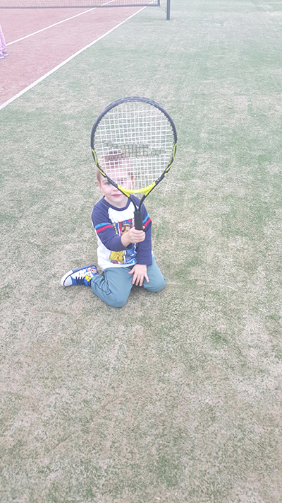 Declan Peck started his love for Tennis at a young age