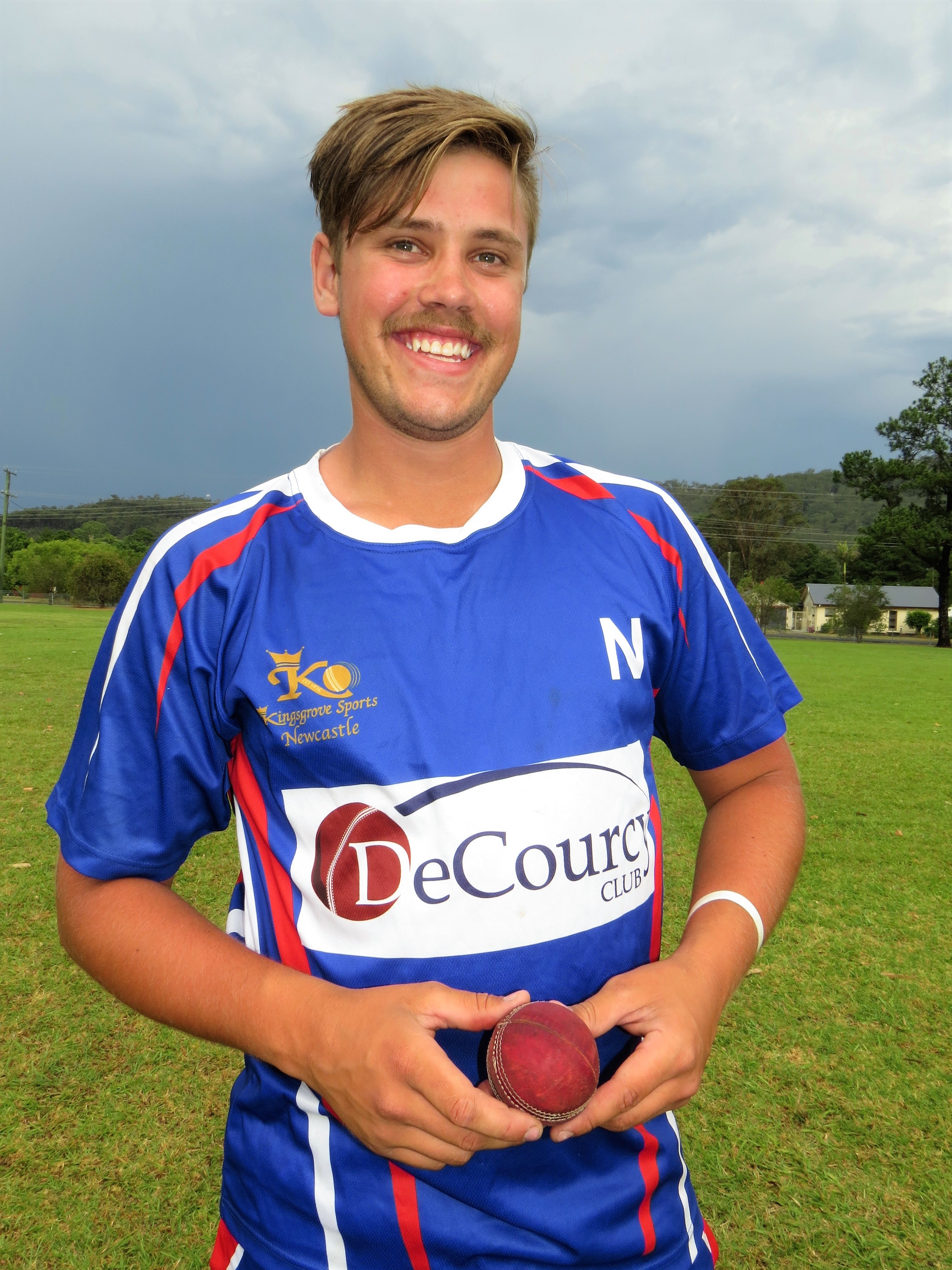 BUSH BLUES: Fast bowler Tom Allen honoured to be named in the NSW Country squad