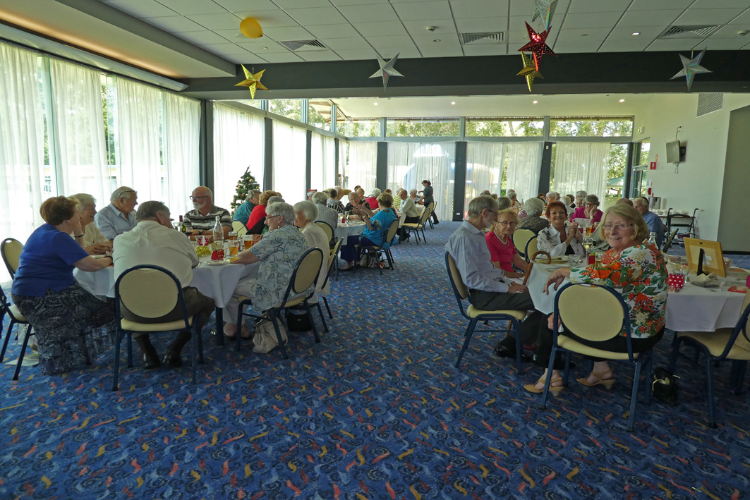 Probus Club members packed the Club for their annual Christmas gathering