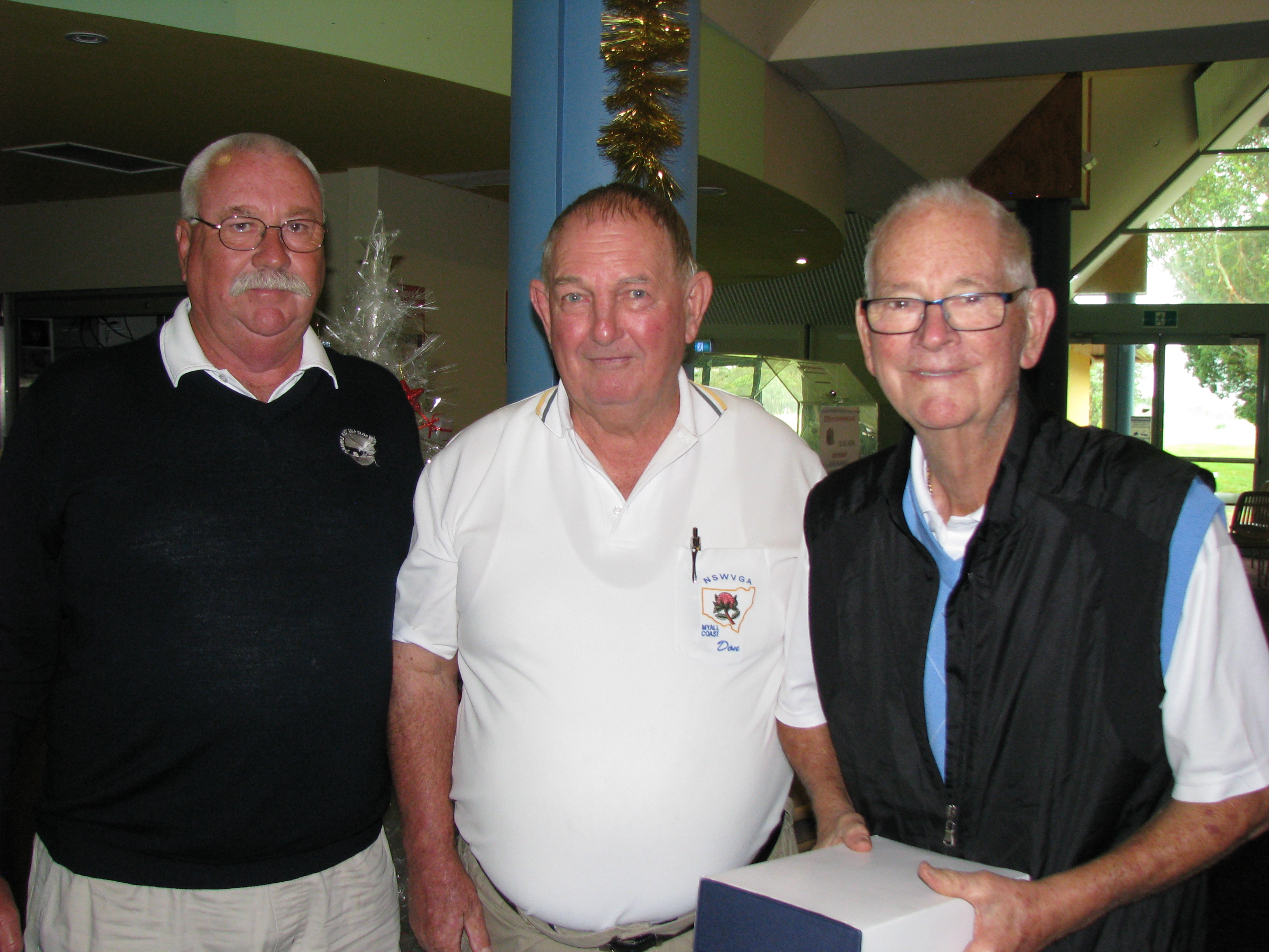 Ken, Don and Long Service Award Winner John Bolden