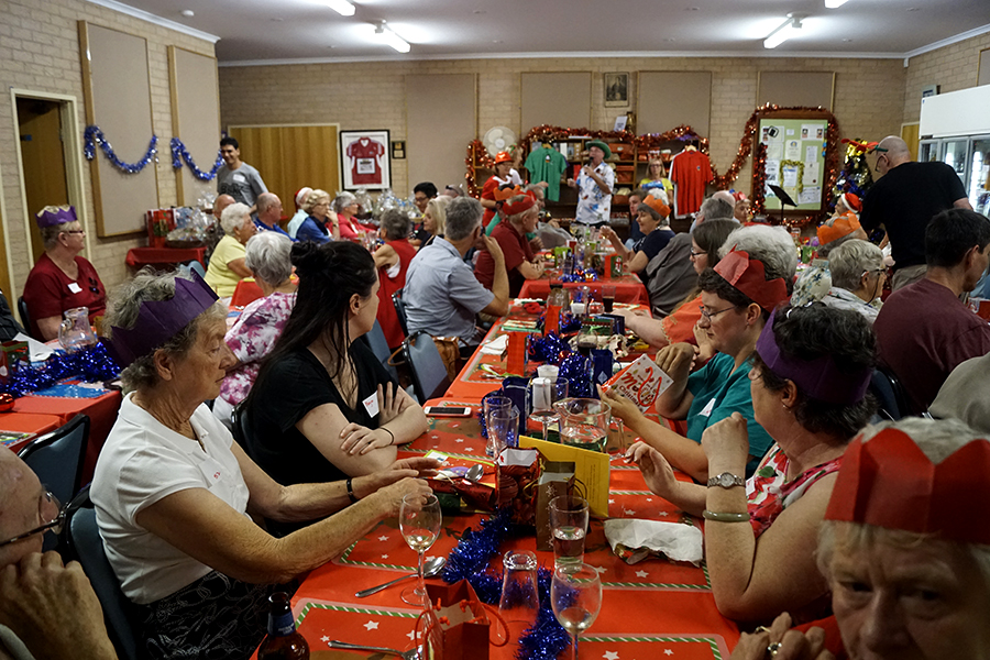 TEA GARDENS: Christmas Day Lunch.