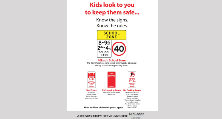 Use this guide to brush up on parking signs near schools and keep our children safe. 