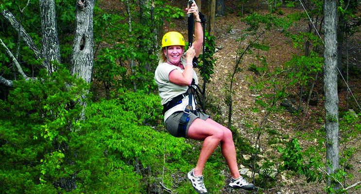 A zipline down the side of the mountain would be a great tourist drawcard for the more adventurous. Photos supplied 