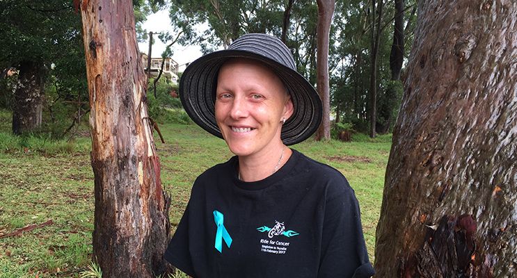 2.Angela Wood wants to spread awareness about the symptoms of ovarian cancer. Photo by Jo Finn