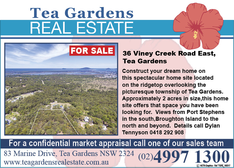 Tea Gardens Real Estate