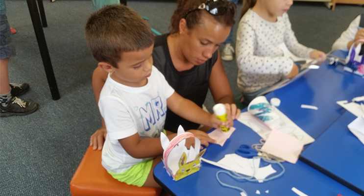 TEA GARDENS LIBRARY: Easter Craft Afternoon.
