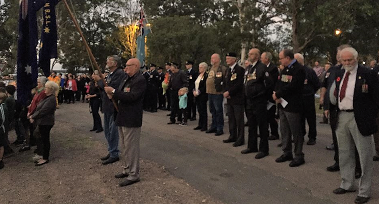 ANZAC Dawn Service at Karuah.