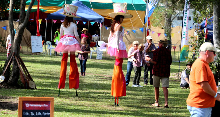 KARUAH FESTIVAL: Bluegrass Circus Acts.
