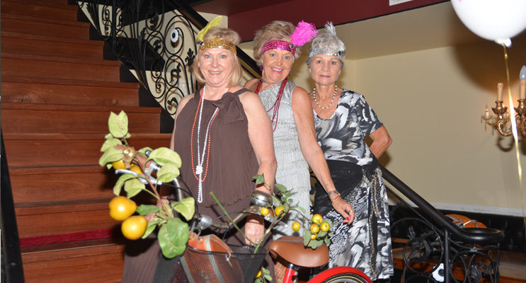 Robyn Geale, Linda Hulme, Elizabeth Chapman. Photo by Darcy Geale