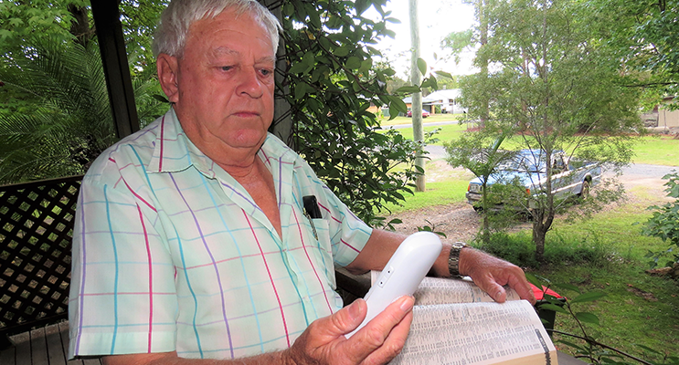 Bulahdelah resident Eric Saville was without a home phone connection for a month.