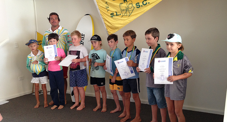 NIPPERS PRESENTATION: Under 8s Tea Gardens Hawks Nest Surf Life Saving Club.