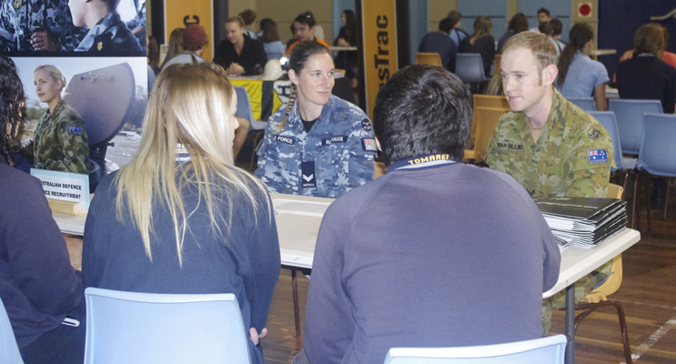 CPL Hallahan and BDR Ryan-Collins outline degree opportunities within the defence industry.