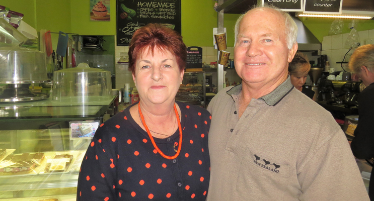 Kevin and Kay Aitken are kept busy keeping up with the demand for their homemade goods. 