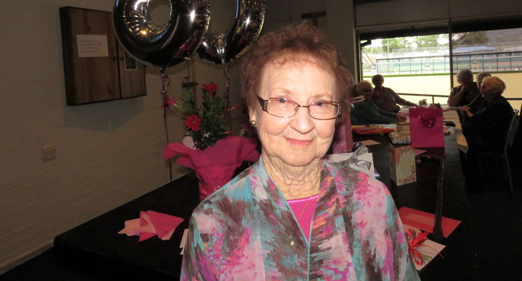 Joan Cheers celebrates 80 happy years.   