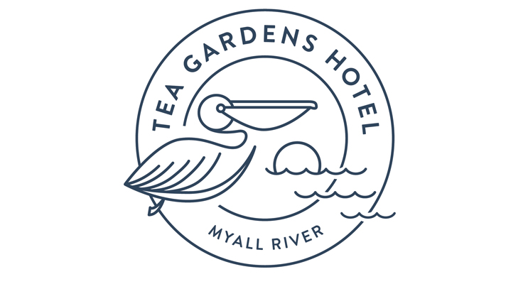New Logo and Branding for Tea Gardens Hotel.