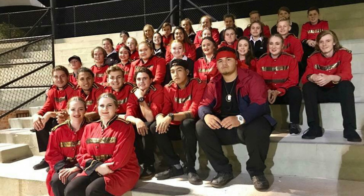 The Irrawang High School 2017 Senior Drum Corp.