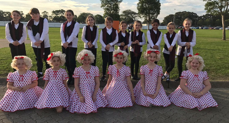 Wirreanda Public School dancers.