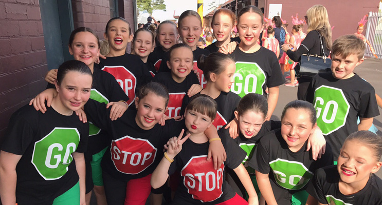 Wirreanda Public School dancers.