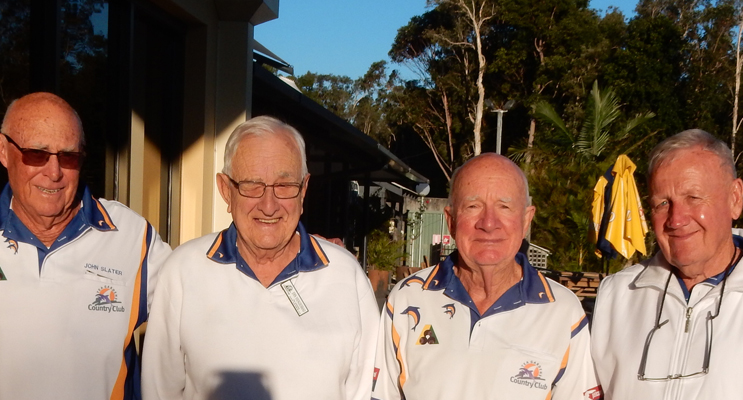 Runners-up: John Slater, John Younghusband, Doug Naylor and George Winter.