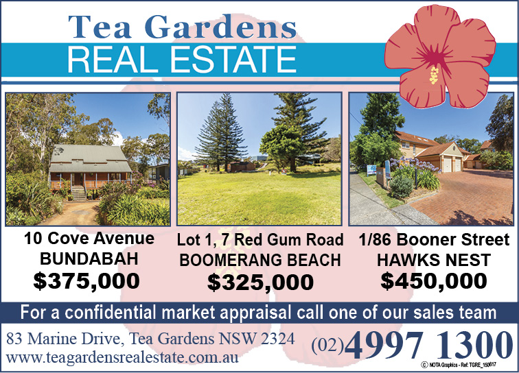 Tea Gardens Real Estate