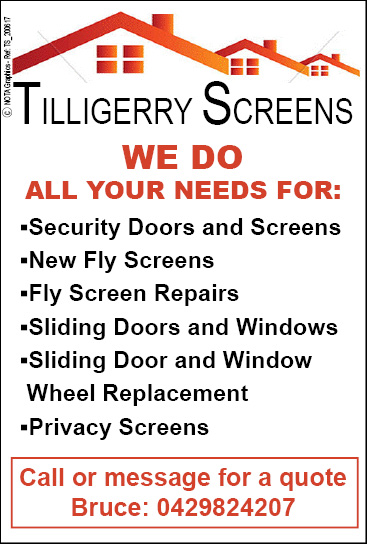 Tilligerry Screens