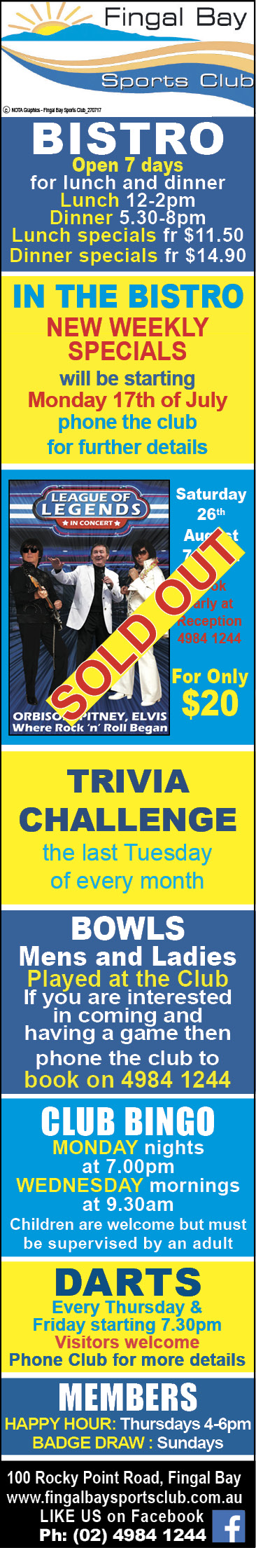 Fingal Bay Sports Club