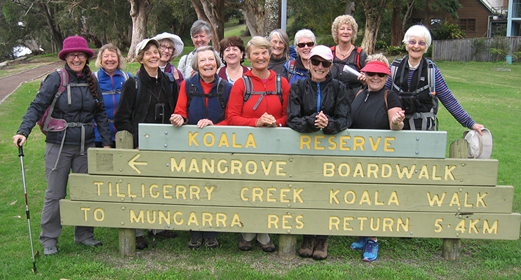 The Nelson Bay Walkers. 