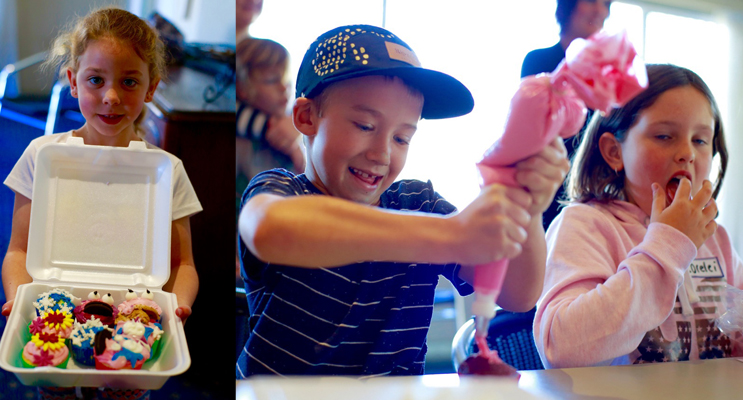 SCHOOL HOLIDAY FUN: Cake Decorating at the Tea Gardens Hotel.