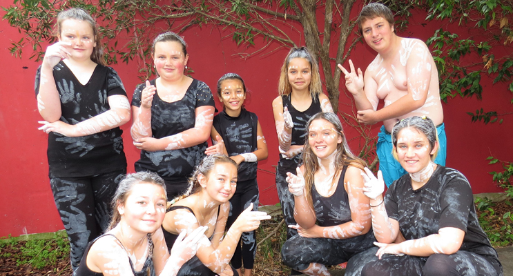 Indigenous Dance Group: Shayla Nevison,Tahlia Tomkins,Taylah Tassell, Grace Burke, Harrison Hughes, Abby Fenner, Sally Curnow, Dakota Edgerton and Aaliyah Paulson-Ruprecht.