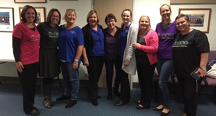 Passionate staff and committee members after the successful Port Stephens Council Meeting.