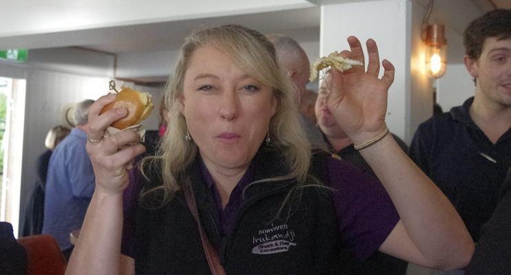 Lia Pereira of Irukandji Shark and Ray Encounters.