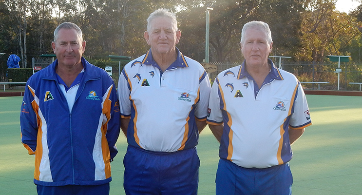 Runners-up: Ken Devlin, Ross Barry and Keith Smith.