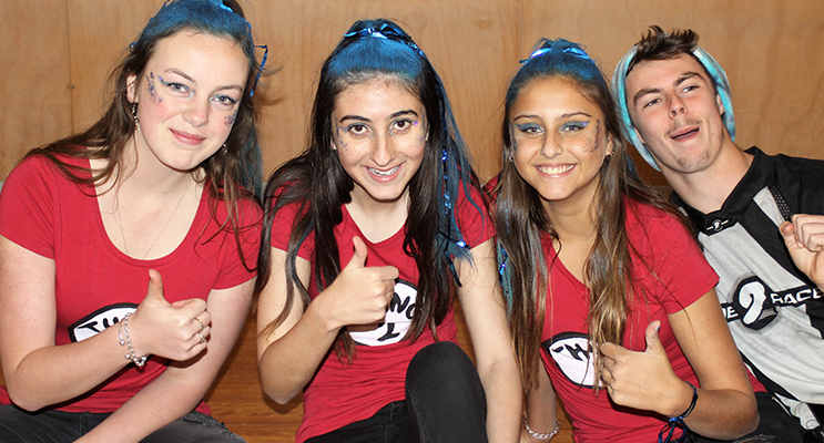 Dr Seuss: Holly Towers, Celeste Stubbs, Lilly Brown and Jayden Helm.