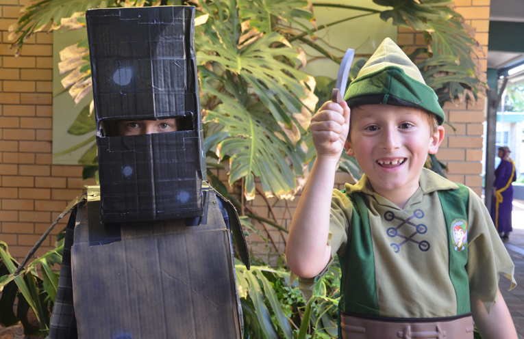 Ned Kelly is Darcy Wilton and Peter Pan is Liam Mitchell.