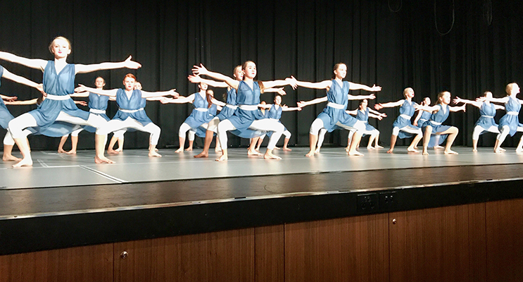 Irrawang high during their impressive performance.