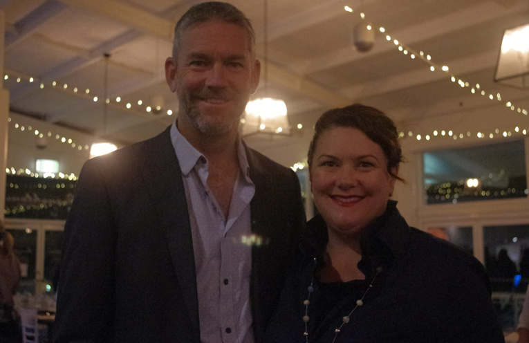 Meryl Swanson Member for Paterson and Nick Swanson.