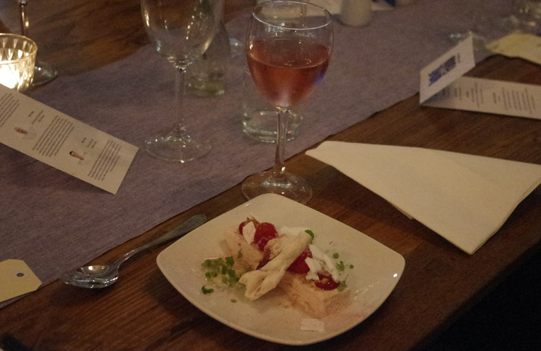 Dessert by Chef Mat Key.