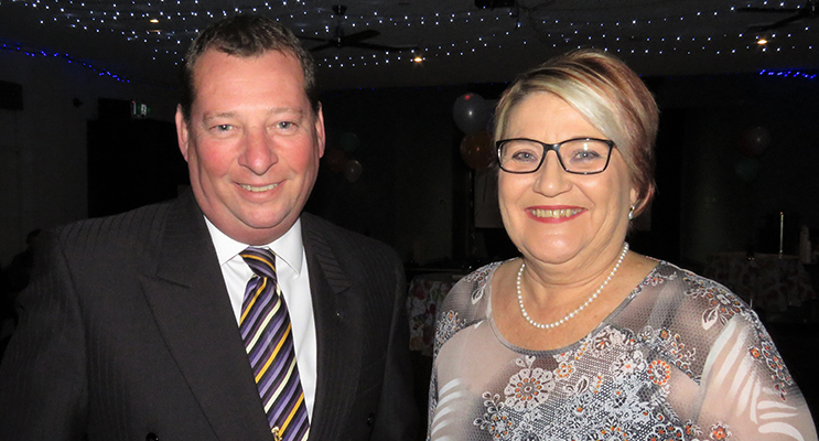 Anglican Care CEO Colin Osborne and Residential Care Manager Kath Freihaut.