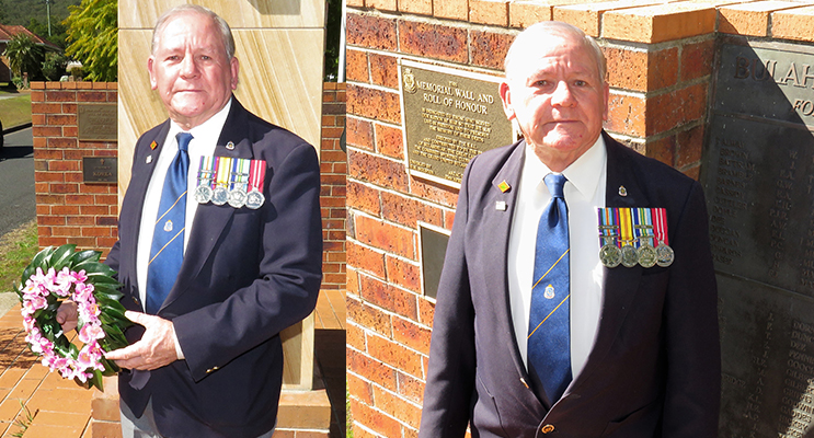 Peter Millen said Vietnam Veterans Day is a time to honour all those who served. (left) Peter Millen said all veterans should be recognised equally.  (right)