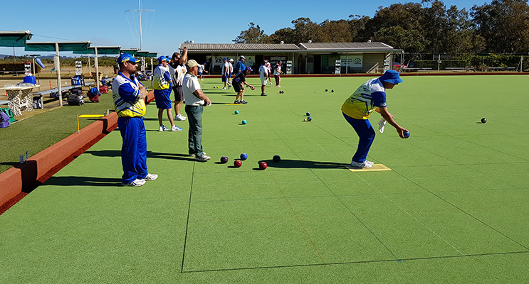 TEA GARDENS COUNTRY CLUB: Two Bowl Triple Event.